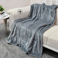 Plaid Chauffant Thérapeutique ThermAuréa™ – Chaleur & Soulagement instantané